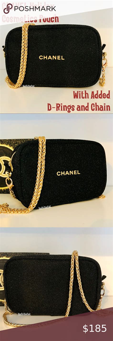 chanel beauty holiday pouch|chanel beauty pouch 2020.